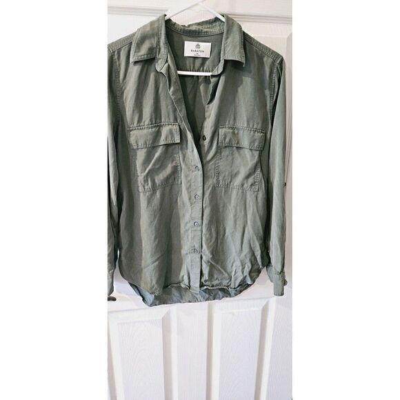 ARITZIA BABATON Utility Poplin Shirt, Size XS - Picture 13 of 13